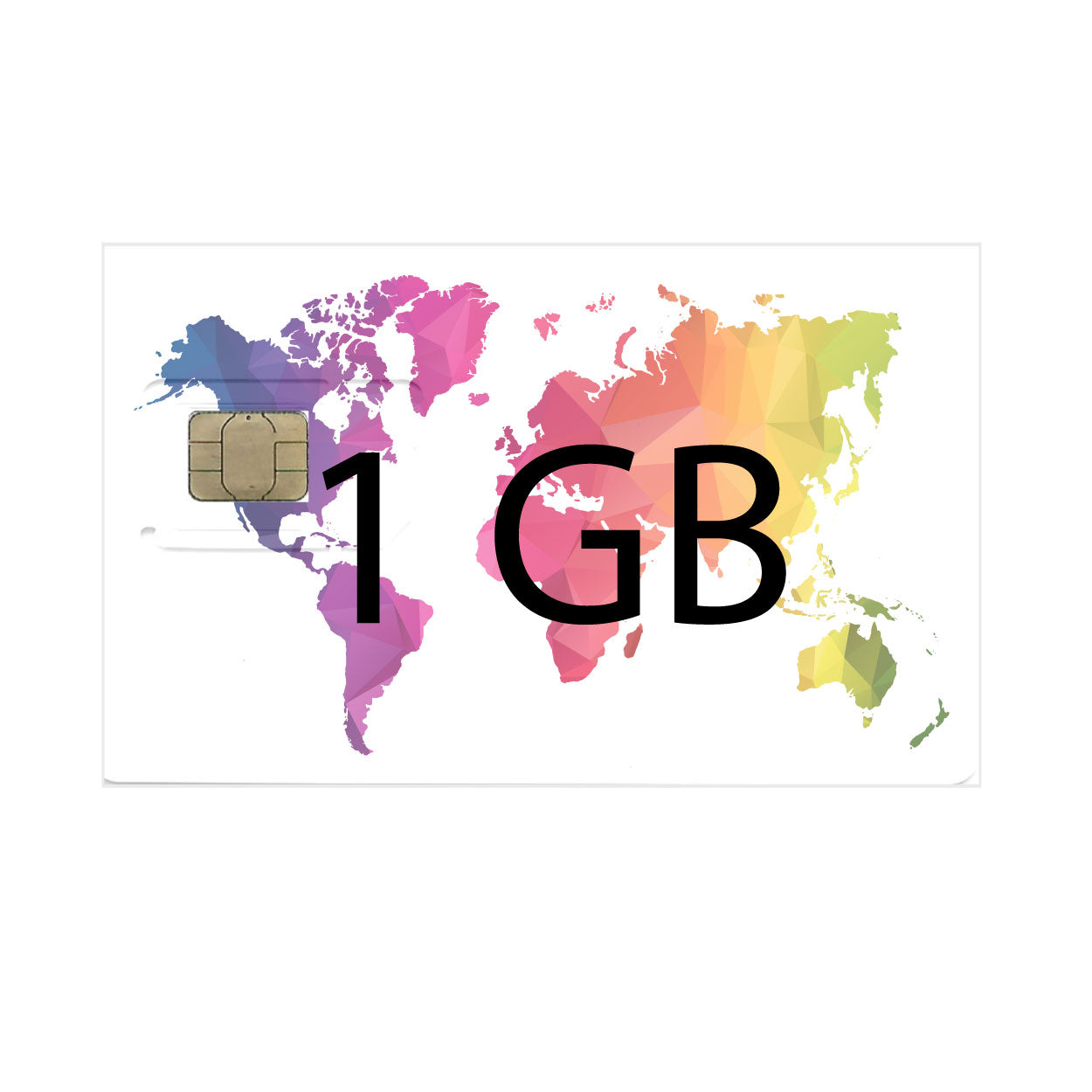 ESTADOS UNIDOS - Tarjeta SIM Física con 1 GB de Datos