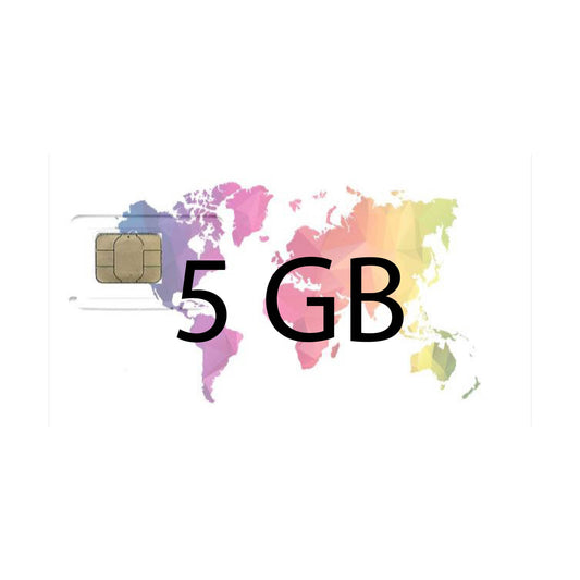 BOSNIE-HERZÉGOVINE - Carte SIM physique avec 5 Go de données