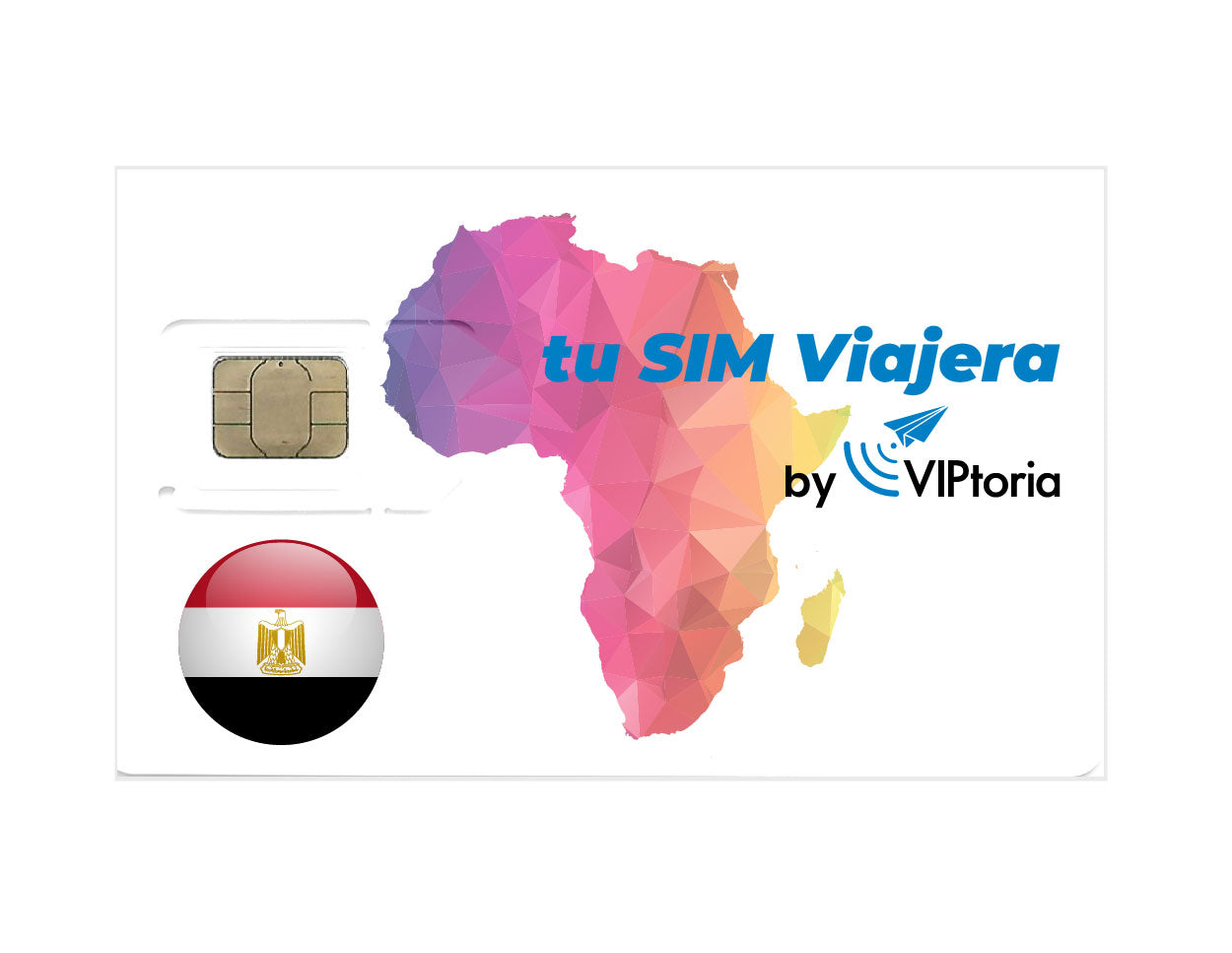 ÉGYPTE - Carte SIM physique avec 1 Go de données