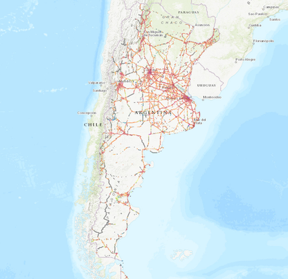 ARGENTINA - Cartão SIM Física com 2 GB de Dados